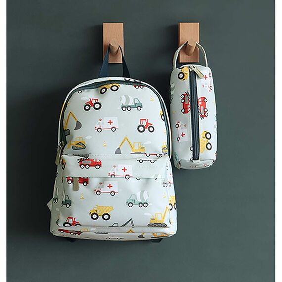 A little lovely company - Little Backpack - Vehicles - 22 x 30 x 10 cm / Luggage and Travel Gear