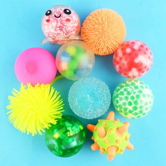 Robetoy - Squeeze Ball Set (10 pcs) (54685) / Toys