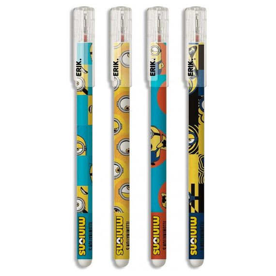 Minions Erasable Pen Set of 4