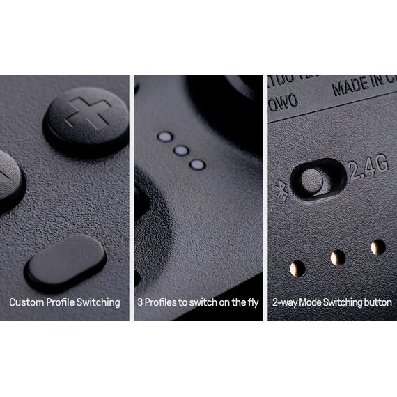 8BitDo Ultimate Controller with Charging Dock BT - White / Nintendo Switch