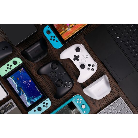 8BitDo Ultimate Controller with Charging Dock BT - White / Nintendo Switch