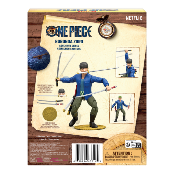 One Piece - 15 cm Action Figure - Zoro (20471) / Toys