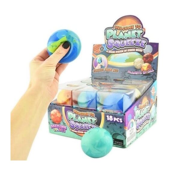 Robetoy - SQUEEZE PLANET ass. 6cm / Toys