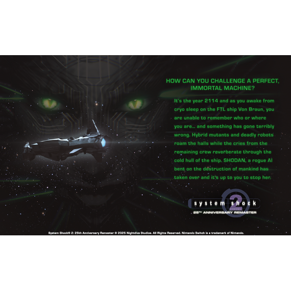 System Shock 2 - 25th Anniversary Edition / PlayStation 5