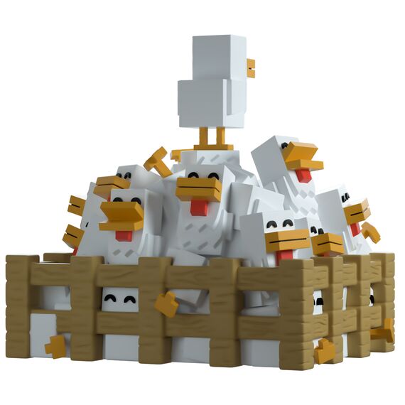 MINECRAFT - Chickens - Figure Youtooz 9cm