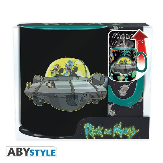 RICK & MORTY - Mug Heat Change 460 ml - Space Ship