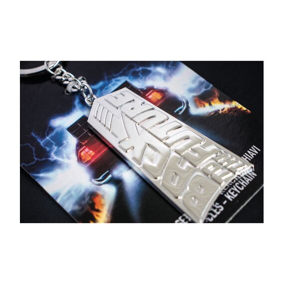 BACK TO THE FUTURE - Metal Keychain 7.5x0.5x17.5cm