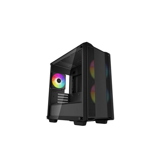 DeepCool CC360 ARGB Mini Tower Black - Computer Cases - PC Cases & Accessories - Techbox