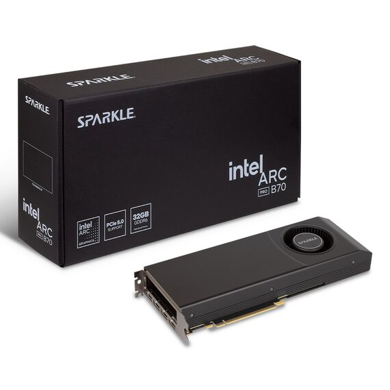 Sparkle Technology Arc Pro B70 Blower Intel 32 GB GDDR6
