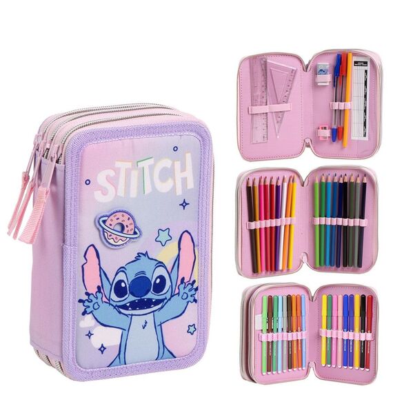 Cerda - Pencil Case with Accessories - Stitch (I-2700001652) / Toys