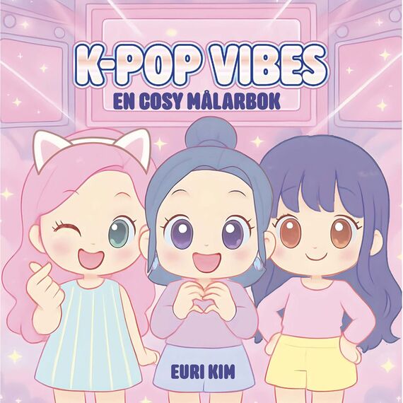 Forlaget Tukan - Målarbok: Cozy K-pop vibes (919892) / Toys