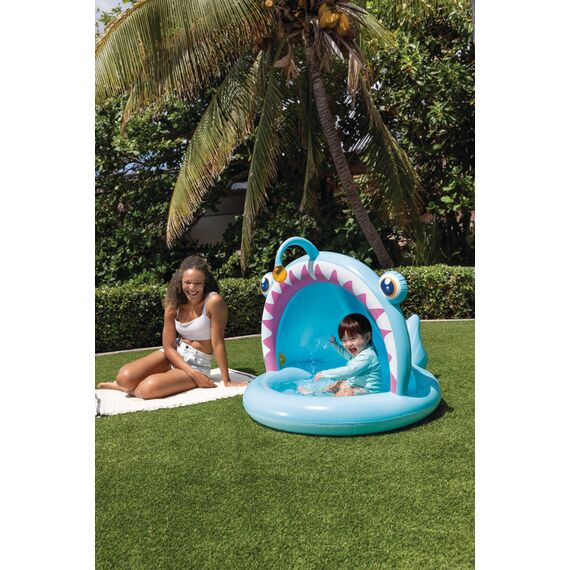 INTEX - Angler Fish Baby Pool 127x102cm Age 1-3 (58419) / Toys