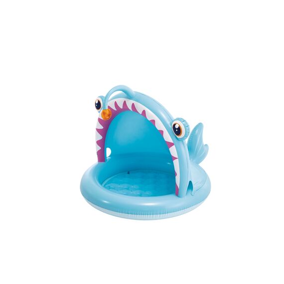INTEX - Angler Fish Baby Pool 127x102cm Age 1-3 (58419) / Toys