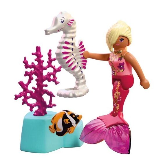 PLAYMOBIL – Mermaid with Seahorse (72109) / Toys