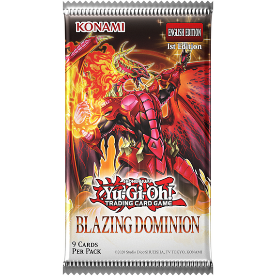 Yu-Gi-Oh! - Blazing Dominion Booster (YGO934-3) / Toys
