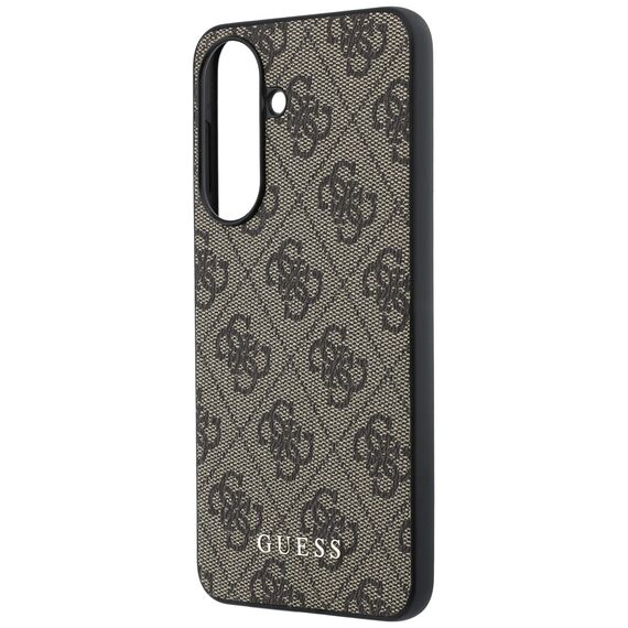 Etui Guess 4G Classic na Samsung Galaxy A37 5G - brązowe