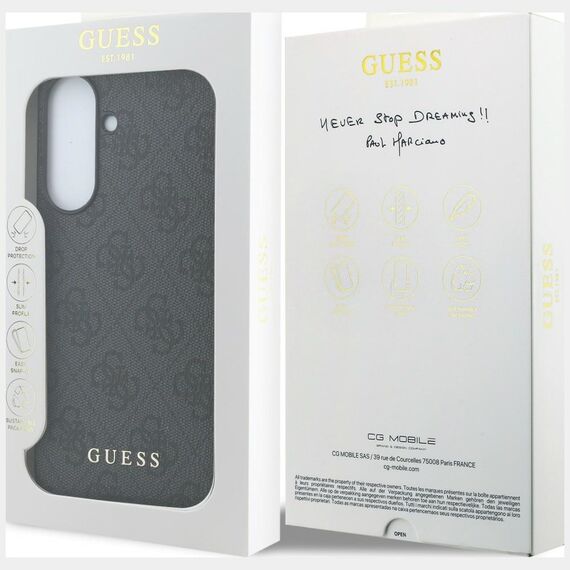 Etui Guess 4G Classic na Samsung Galaxy A57 5G - czarne