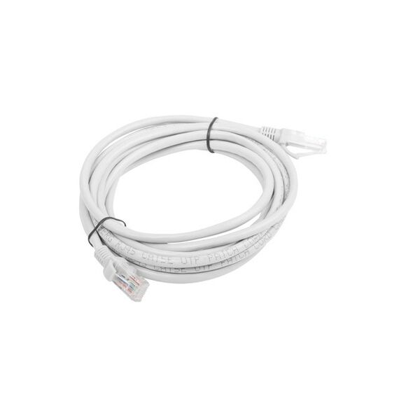 LANBERG PATCHCORD RJ45, CAT. 6, UTP, 3M, GRAY