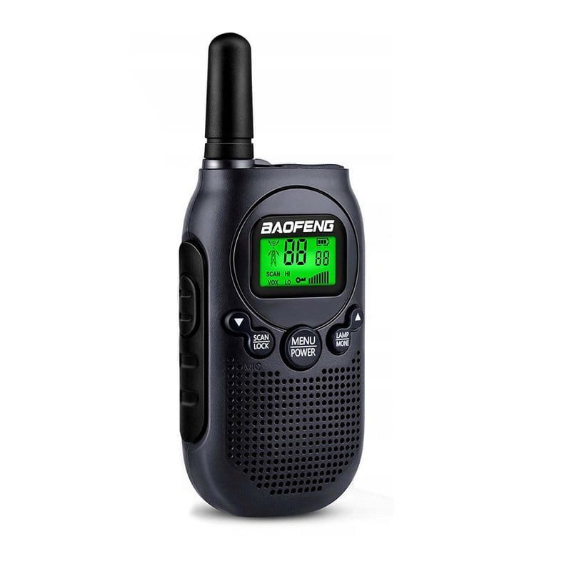 Walkie-Talkie Baofeng BF-T6 Panda Schwarz