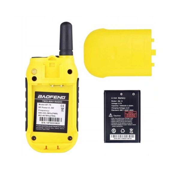 Walkie-Talkie Baofeng BF-T6 Panda Yellow