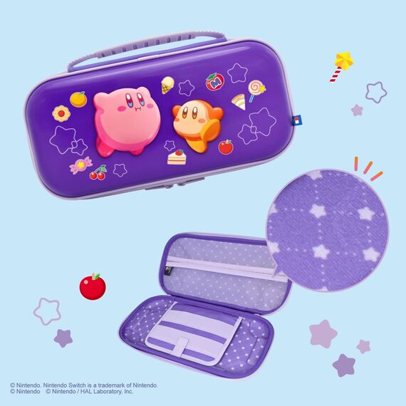 HORI - Vault Case for Nintendo Switch 2 (Kirby and Waddle Dee) - Purple / Nintendo Switch 2