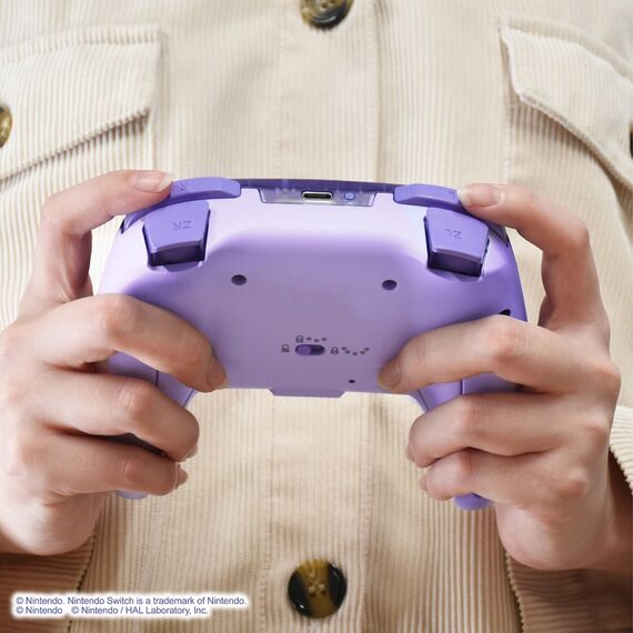 HORI - Wireless HORIPAD Turbo for Nintendo Switch 2 (Kirby and Waddle Dee) - Purple / Nintendo Switch 2