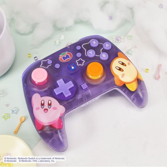 HORI - Wireless HORIPAD Turbo for Nintendo Switch 2 (Kirby and Waddle Dee) - Purple / Nintendo Switch 2