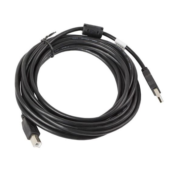 Lanberg CA-USBA-11CC-0050-BK USB cable USB 2.0 5 m USB B Black