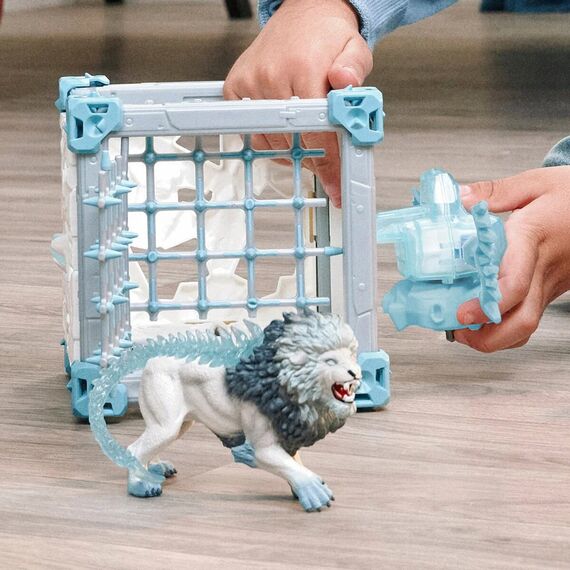 Schleich - BattleCave Ice Lion (42766) / Toys