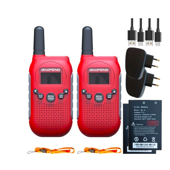 Walkie-Talkie Baofeng BF-T6 Panda Red