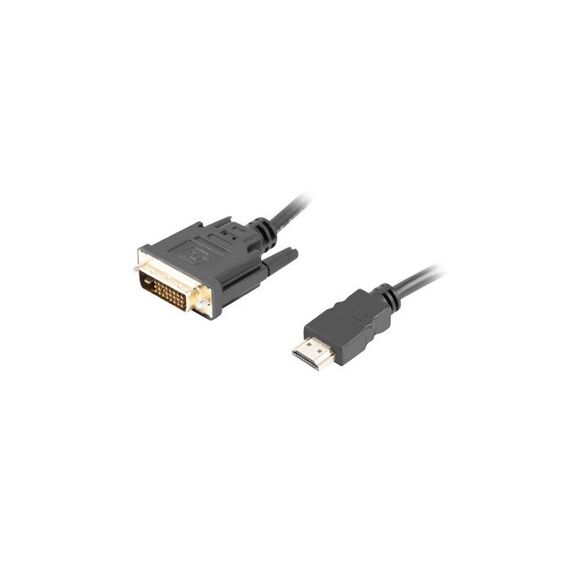 Lanberg CA-HDDV-20CU-0030-BK video cable adapter 3 m HDMI Type A (Standard) DVI-D Black