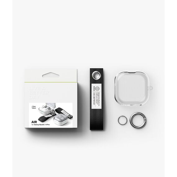 Etui Ringke Air na Samsung Galaxy Buds 4 / 4 Pro - przezroczyste