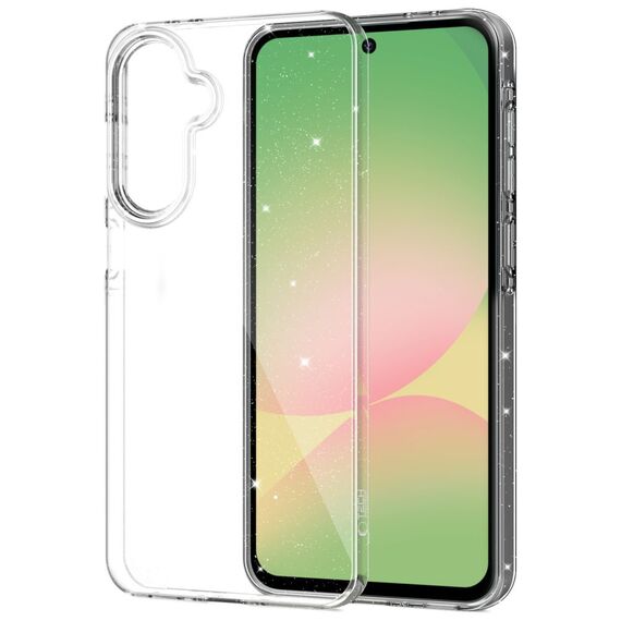 Etui Tech-Protect FlexAir na Samsung Galaxy A27 5G  - przezroczysto-brokatowe