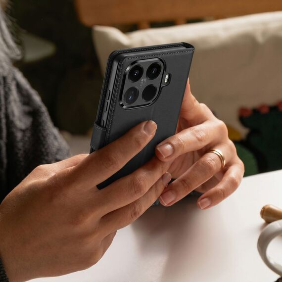 Etui Tech-Protect Wallet na Xiaomi 17T - czarne