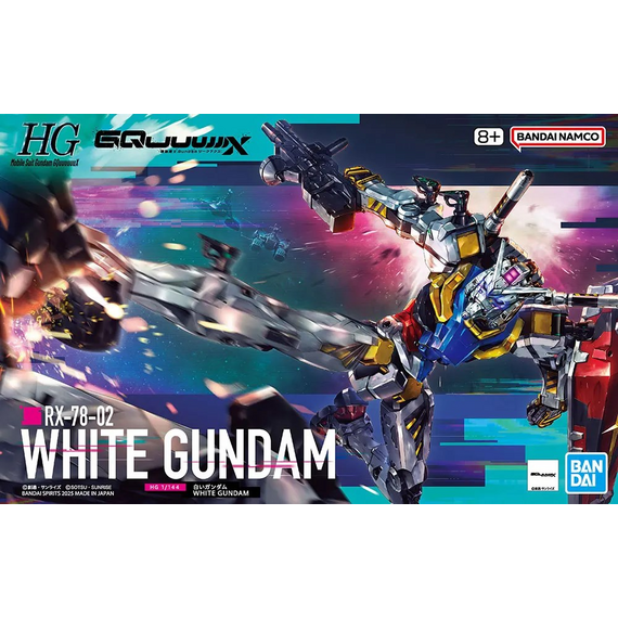HGGQ 1/144 RX-78-02 WHITE GUNDAM