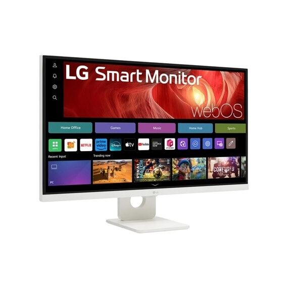 LG 27U731SA-W computer monitor 68.6 cm (27") 3840 x 2160 pixels 4K Ultra HD LCD White