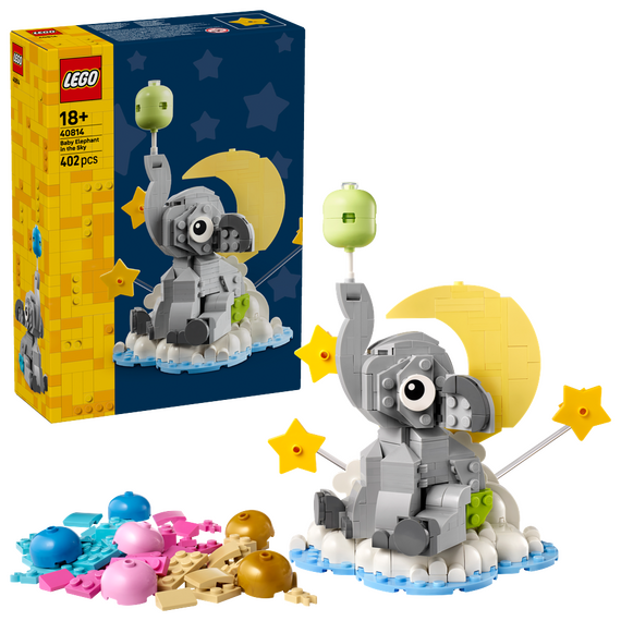 LEGO - LEGO Iconic - Baby Elephant in the Sky (40814) / Toys