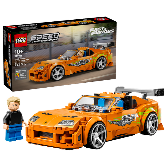 LEGO - Speed Champions - The Fast and The Furious Toyota Supra MK4 (77260) / Toys