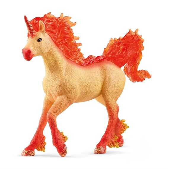 Schleich - Bayala - Elementa Fire Unicorn Stallion (70756) / Toys