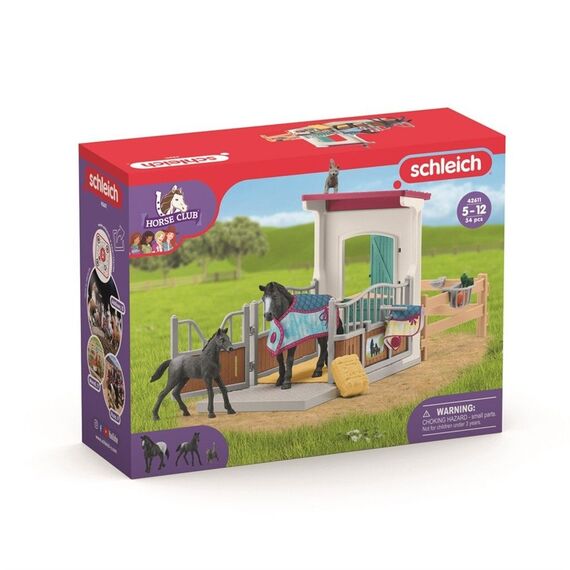 Schleich - Horse Club - Horse Box with Mare and Foal (42611) / Toys