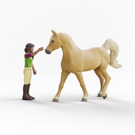 Schleich - Horse Club Sarah & Mystery - (42714) / Toys