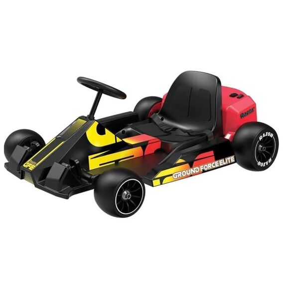Razor Ground Force Elite - Electric go-kart, black and red | Techbox