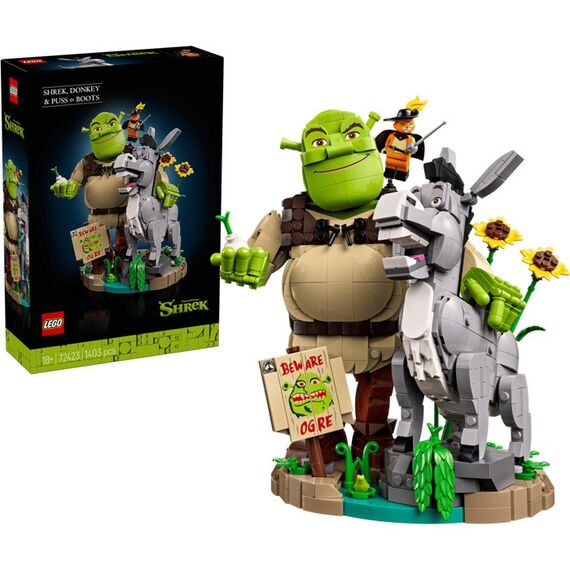 LEGO – Shrek, Donkey and Puss in Boots (72423) / Toys