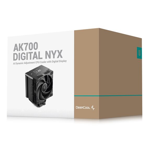 DeepCool AK700 Digital NYX Processor Air cooler 12 cm Black 1 pc(s)