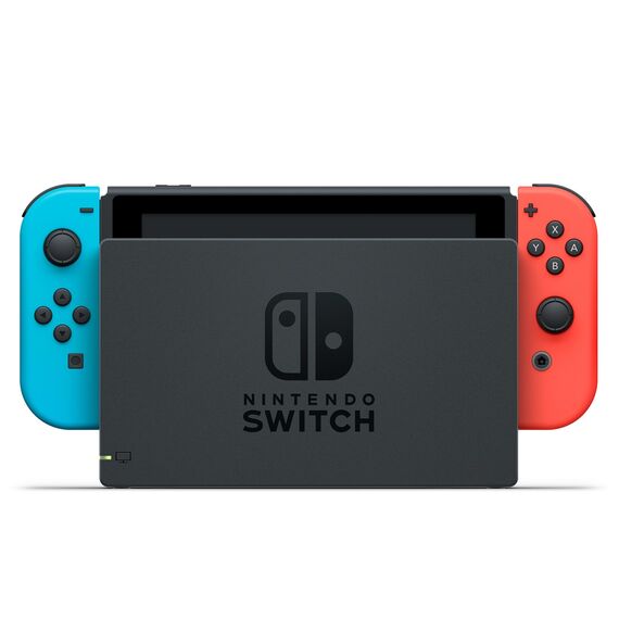 Nintendo Switch portable game console 15.8 cm (6.2") 32 GB Touchscreen Wi-Fi Blue, Grey, Red | Techbox