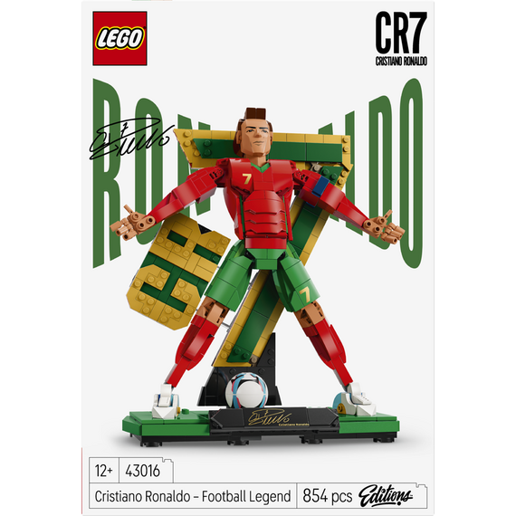 LEGO - Editions Football - Cristiano Ronaldo – Football Legend (43016) / Toys