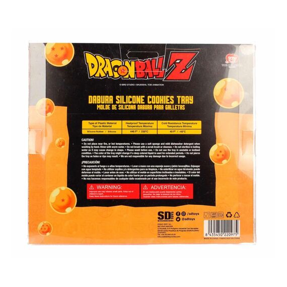 Dragon Ball Z Silicone Cookies Tray Dabura