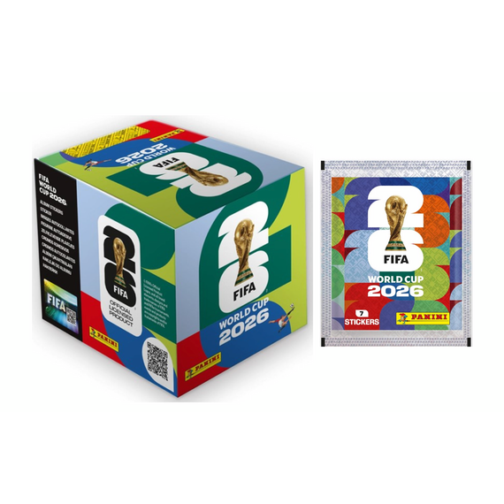 FIFA WORLD CUP 2026 - Panini Pochette 7 Stickers