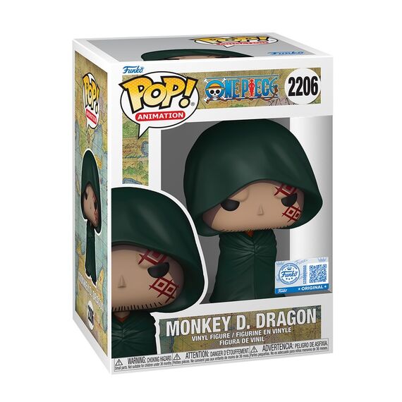 ONE PIECE - POP Animation N° 2206 - Monkey D. Dragon With Chase