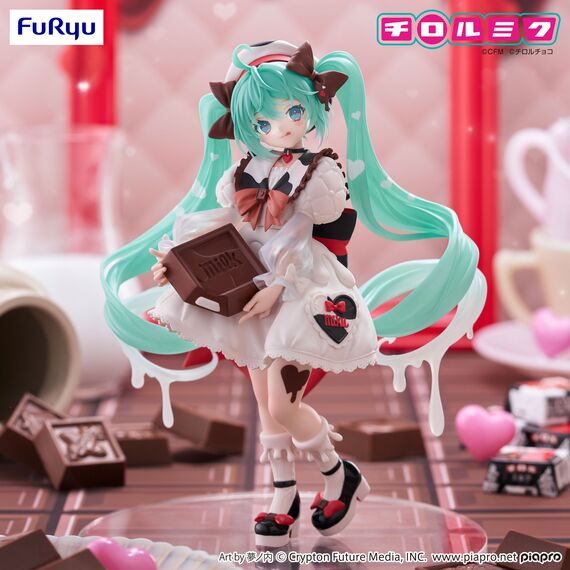 HATSUNE MIKU - Hatsune Miku x Tirol Choco - Statue Trio-Try-It 19cm